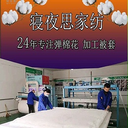 北京全城连锁弹棉花 加工被套-让螨虫 细菌远离您的被子[寝夜思家纺]